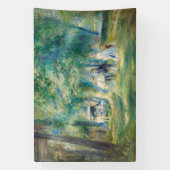 Pierre-Auguste Renoir - De partij in Saint-Cloud Spandoek (Verticaal)