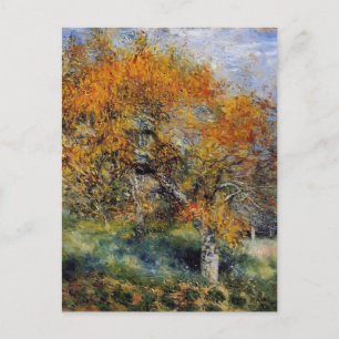 Pierre-Auguste Renoir- de perenboom Briefkaart