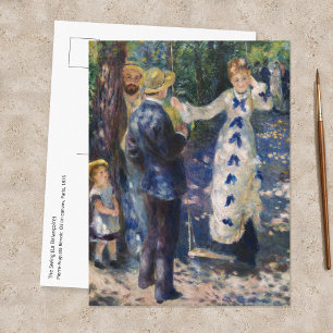 Pierre-Auguste Renoir - De Schommel Briefkaart