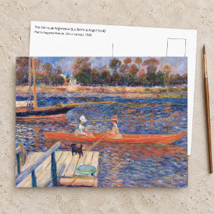 Pierre-Auguste Renoir - De Seine bij Argenteuil Briefkaart