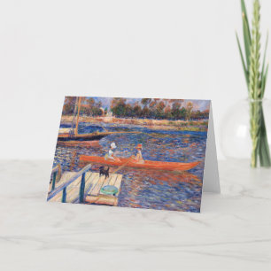 Pierre-Auguste Renoir - De Seine bij Argenteuil Kaart