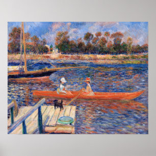 Pierre-Auguste Renoir - De Seine bij Argenteuil Poster