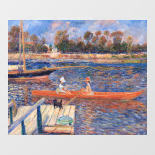 Pierre-Auguste Renoir - De Seine bij Argenteuil Raamsticker