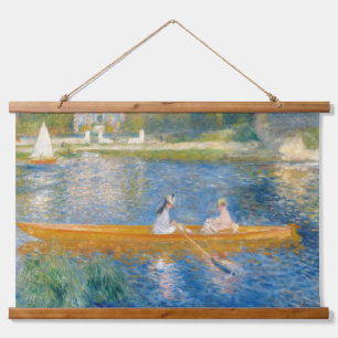 Pierre-Auguste Renoir - De Skiff Hangend Wandkleed