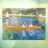 Pierre-Auguste Renoir - De Skiff Raamsticker (Vel 3)