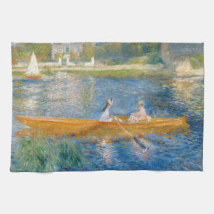 Pierre-Auguste Renoir - De Skiff Theedoek
