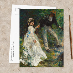 Pierre-Auguste Renoir - De Wandeling Briefkaart