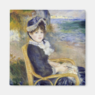Pierre-Auguste Renoir - door de Seashore Magneet