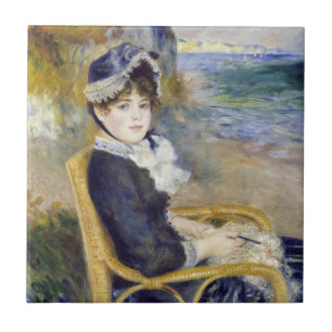 Pierre-Auguste Renoir - door de Seashore Tegeltje