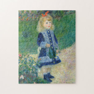 Pierre-Auguste Renoir - Een meisje met een gieter Legpuzzel