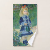 Pierre-Auguste Renoir - Een meisje met een watersc Bad Handdoek (Handdoek)