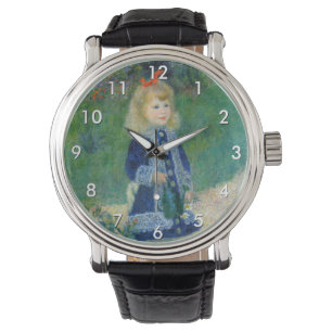 Pierre-Auguste Renoir - Een meisje met een watersc Horloge