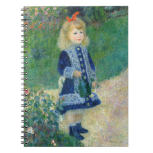 Pierre-Auguste Renoir - Een meisje met een watersc Notitieboek