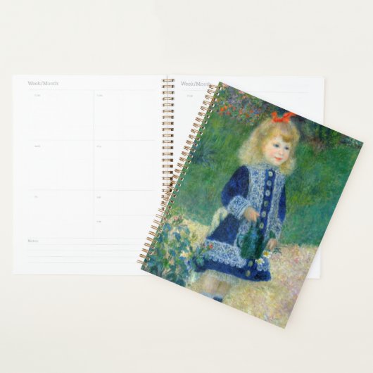 Pierre-Auguste Renoir - Een meisje met een watersc Planner (Display)