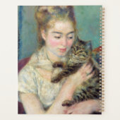 Pierre-Auguste Renoir - Femme avec chat (Dos)