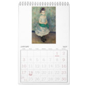 PIERRE AUGUSTE-RENOIR FINE ART CALENDAR KALENDER (Jan 2027)