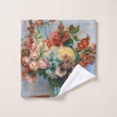 Pierre-Auguste Renoir - Fleurs dans un Vase (Gant de toilette)
