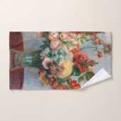 Pierre-Auguste Renoir - Fleurs dans un Vase (Serviette à main)