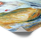 Pierre-Auguste Renoir - gitaarspeler Poster (Hoek)