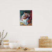 Pierre-Auguste Renoir - gitaarspeler Poster (Keuken)