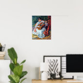 Pierre-Auguste Renoir - gitaarspeler Poster (Thuiskantoor)