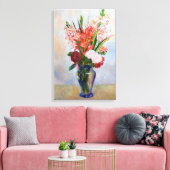 Pierre-Auguste Renoir - Gladioli Canvas Afdruk (Insitu (Woonkamer))