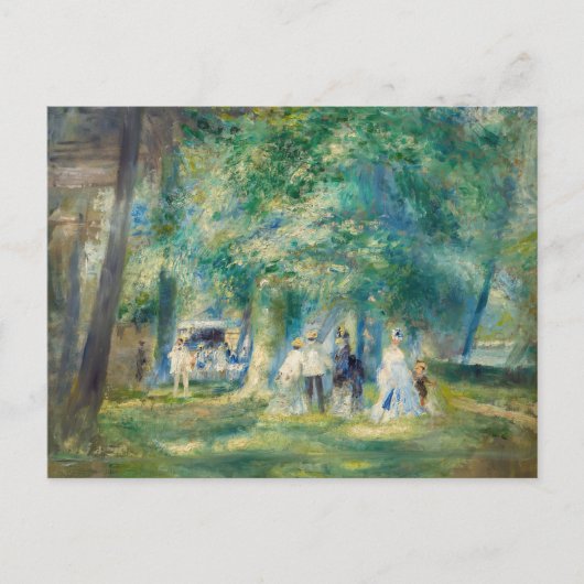 Pierre-Auguste Renoir - Het Feest bij Saint-Cloud Briefkaart (Voorkant)