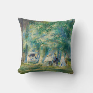 Pierre-Auguste Renoir - Het Feest bij Saint-Cloud Kussen