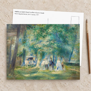 Pierre-Auguste Renoir - Het Feest in Saint-Cloud Briefkaart