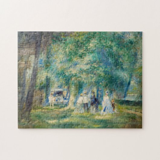 Pierre-Auguste Renoir - Het feest in Saint-Cloud Legpuzzel (Horizontaal)