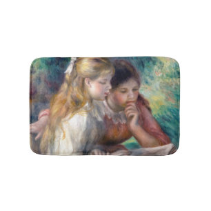 Pierre-Auguste Renoir - Het lezen Badmat
