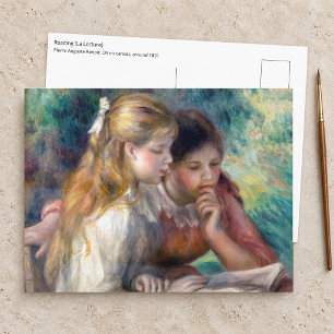 Pierre-Auguste Renoir - Het lezen Briefkaart