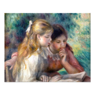 Pierre-Auguste Renoir - Het lezen Foto Afdruk