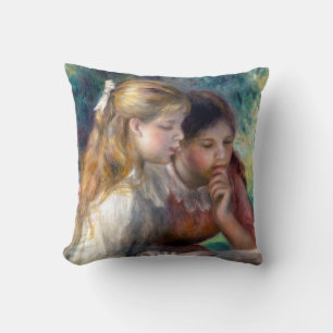Pierre-Auguste Renoir - Het lezen Kussen