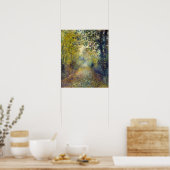 Pierre-Auguste Renoir - In de Bossen Poster (Keuken)