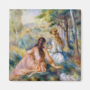 Pierre-Auguste Renoir - In de wei Magneet