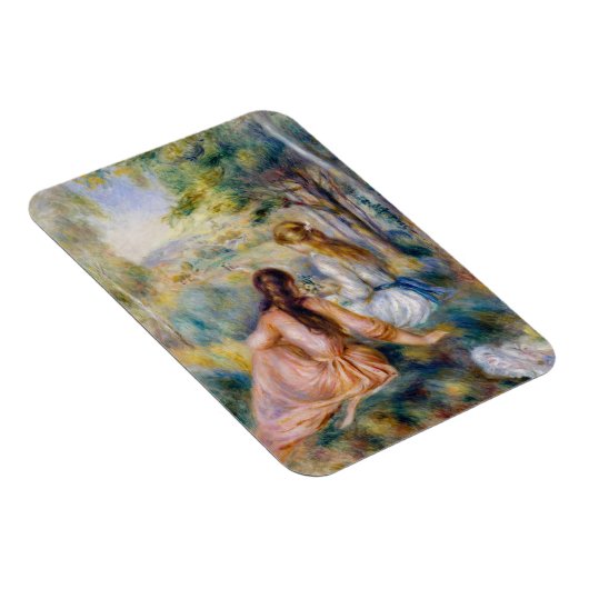 Pierre-Auguste Renoir - In de wei Magneet (Rechterzijde)