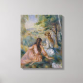 Pierre Auguste Renoir | In de weide Canvas Afdruk (Voorkant)