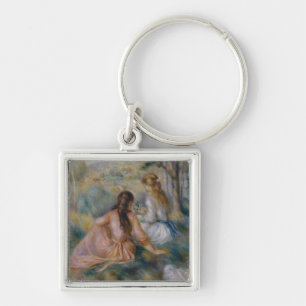 Pierre Auguste Renoir In de weide Sleutelhanger