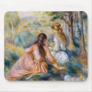 Pierre-Auguste Renoir - In het weiland Muismat