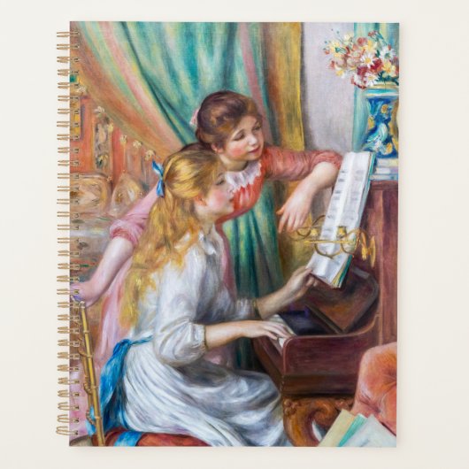 Pierre Auguste Renoir - Jeunes filles au piano (Devant)