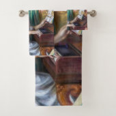 Pierre Auguste Renoir - Jonge meisjes aan de Piano Bad Handdoek (Insitu)