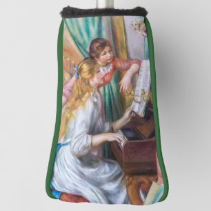 Pierre Auguste Renoir - Jonge meisjes aan de Piano Golfheadcover