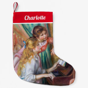 Pierre Auguste Renoir - Jonge meisjes aan de Piano Kleine Kerstsok