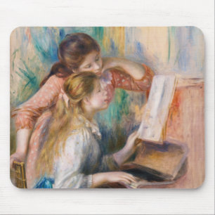 Pierre Auguste Renoir - Jonge meisjes aan de Piano Muismat