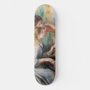 Pierre Auguste Renoir - Jonge meisjes aan de Piano Skateboard