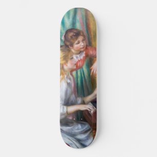 Pierre Auguste Renoir - Jonge meisjes aan de Piano Skateboard