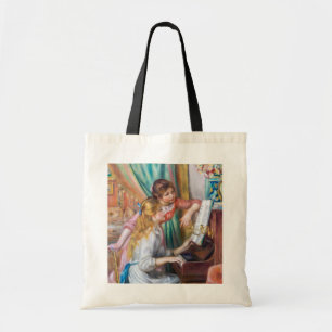 Pierre Auguste Renoir - Jonge meisjes aan de Piano Tote Bag