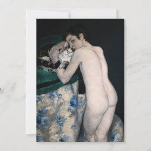 Pierre-Auguste Renoir - Jongen met een kat Kaart