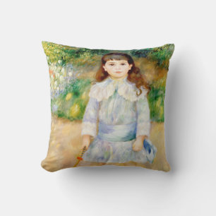 Pierre-Auguste Renoir - Kind met een zweep Kussen